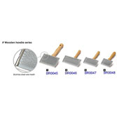 Slicker Brush (Wooden Handle Series) - BR-0045-0048