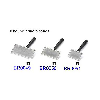 Slicker Brush(Plastic Round Handle) - BR-0049-0051