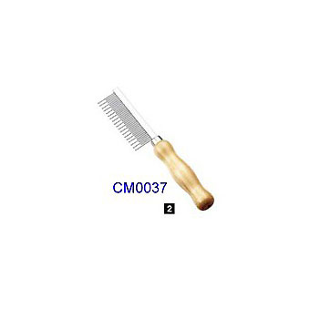 Calabash-Style Beechwood Handled Comb  - CM0037
