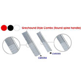 Greyhound Style Comb(Round Spine Handle)   - CM0064 - 0065